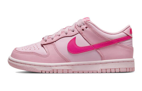 Женские кроссовки Nike Dunk Low GS 'Triple Pink'