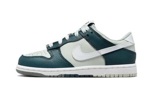 Детские кроссовки Nike Dunk Low (PSE) зеленые