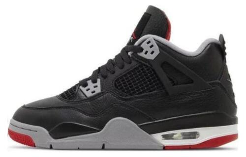 Детские кроссовки nike Air Jordan 4 Retro (GS) черные