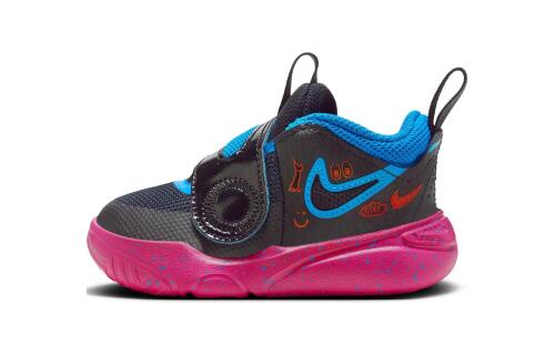 Детские кроссовки Nike Team Hustle D 11 LIL (TD) черные