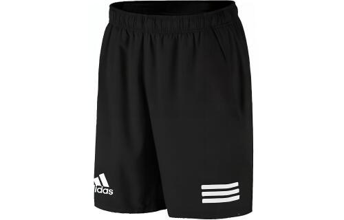 Мужские шорты Club Tennis 3-Stripes Shorts ( Черные )