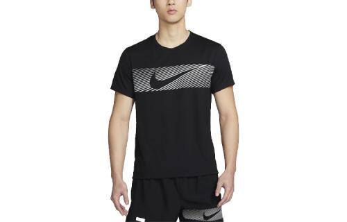 Мужской топ Nike Miler Flash черный