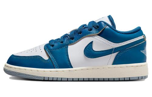 Детские кроссовки nike Air Jordan 1 Low SE (GS) белые