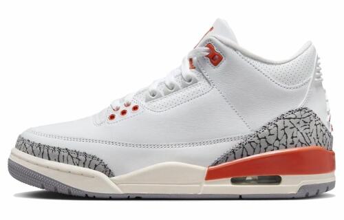 Женские кроссовки nike Air Jordan 3 Retro белые