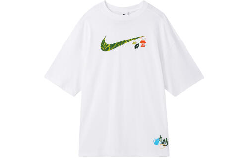 Женская рубашка Nike Sportswear Swoosh белая