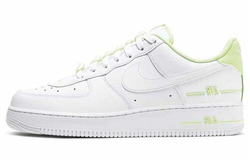 Кроссовки Nike Air Force 1 Low Double Air Low White Barely Volt