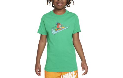 Детская футболка Nike Sportswear зеленая