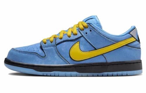 Кроссовки The Powerpuff Girls x Nike SB Dunk Low Blue