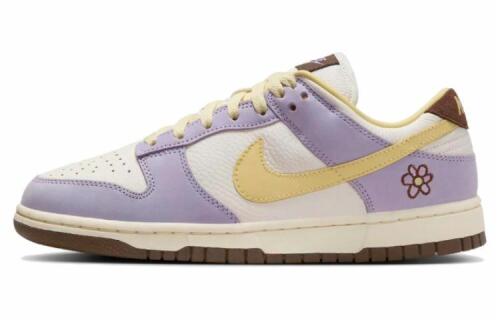 Женские кроссовки Nike Dunk Low PRM желтые