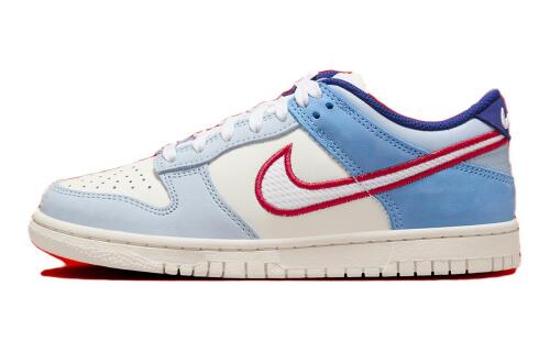 Детские кроссовки Nike Dunk Low (GS) белые