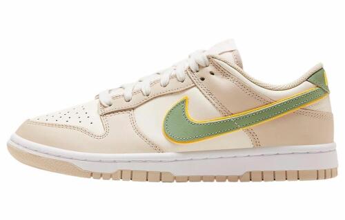 Женские кроссовки Nike Dunk Low зеленые