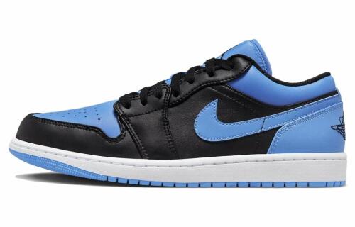 Мужские кроссовки nike Air Jordan 1 Low черные