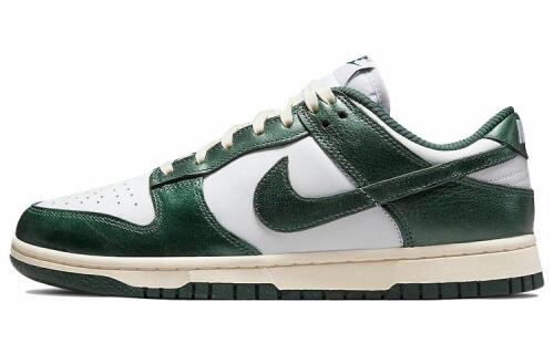 Женские кроссовки Nike Dunk Low зеленые