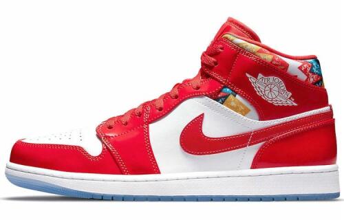 Кроссовки Nike Air Jordan 1 Mid SE Barcelona Sweater