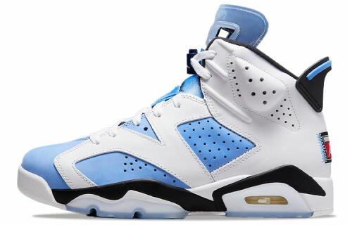 Кроссовки Nike Air Jordan 6 Retro UNC White