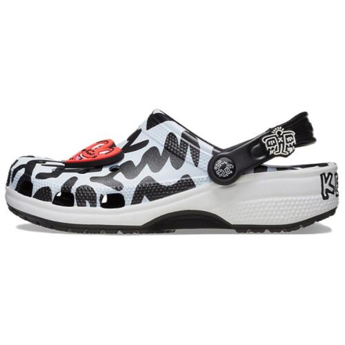 Crocs Classic Clog Keith Haring Black White