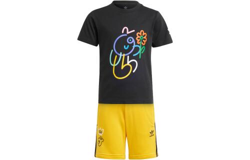 Детские шорты adidas JAMES JARVIS SHORTS AND TEE SET