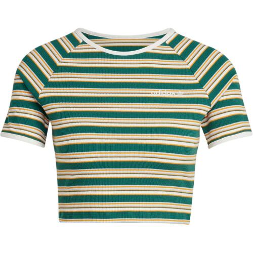 Женская футболка adidas 80S RIB STRIPE BABY T-SHIRT