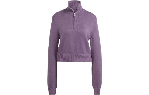 Женское худи adidas PREMIUM ESSENTIALS KNIT HALF ZIP