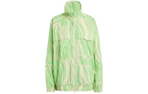 Женский топ adidas TRUECASUALS PRINTED TRACKTOP