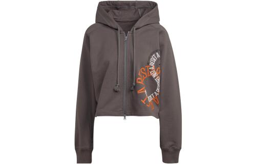 Женское худи adidas CROPPED HOODIE IB5893