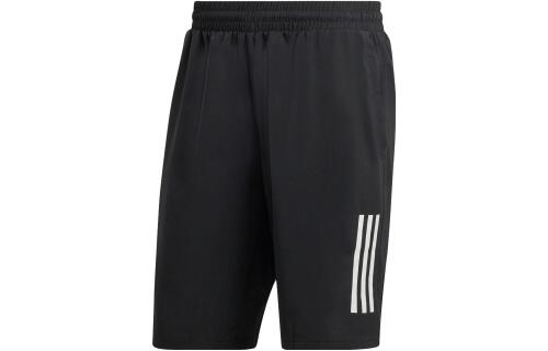 Мужские шорты adidas Club 3-Stripes Tennis Shorts (Черные)