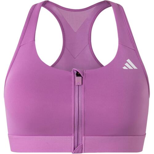 Женский топ adidas POWERREACT MEDIUM-SUPPORT ZIP BRA