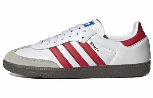 Кроссовки Adidas Originals Samba OG White Better Scarlet