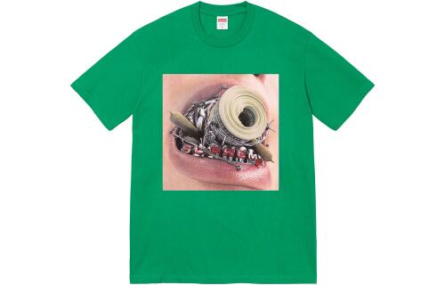 Мужская Футболка Supreme FW22 Week 1 Braces Tee White