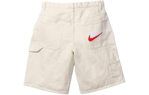 Мужские шорты Supreme x Nike Denim Shorts White