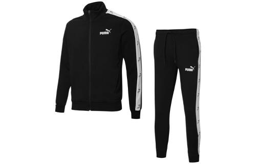 Мужской спортивный костюм Puma Men Casual Sportswear Black/White