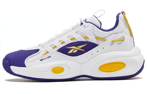 Кроссовки Reebok Solution Mid White Purple Gold