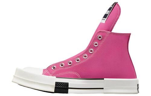 Кеды Converse TURBODRK Laceless Chuck Taylor All Star 70 Hi Rick Owens DRKSHDW Cactus Flower Pink