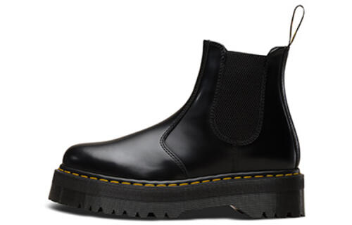 Dr.Martens Quad Leather Platform Chelsea Boots