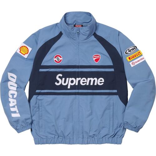 Supreme x DUCATI SS24 WEEK16 TRACK JACKET