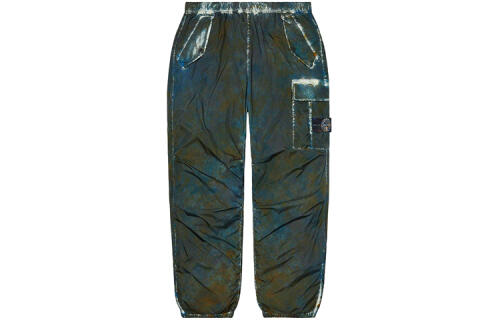 Supreme Week 13 x Stone Island Painted Camo Nylon Cargo Pant