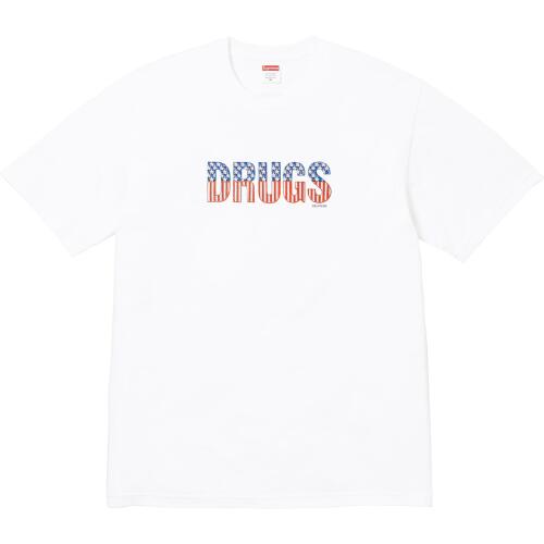 Supreme FW24 WEEK1 Drugs Tee T