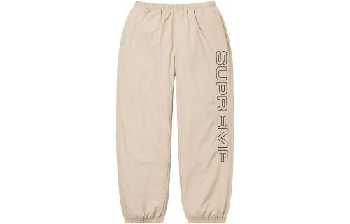 Supreme FW23 WEEK1 SPELLOUT EMBROIDERED TRACK PANT Logo