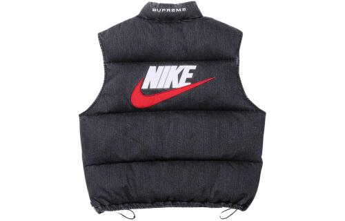 Supreme x Nike SS24 WEEK10 DENIM PUFFER VEST