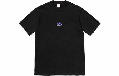 Supreme FW18 Bottle Cap Tee Black LogoT