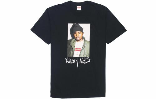 Supreme FW17 Nas Tee Black T