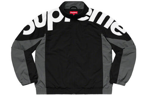 Supreme FW19 Week 1 Shoulder Logo Track Jacket logo