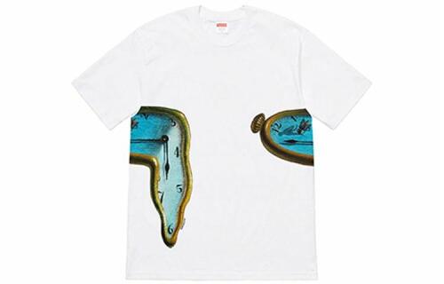 Supreme SS19 The Persistence of Memory Tee White T