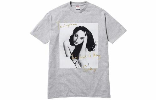Supreme SS17 Sade Tee Grey T