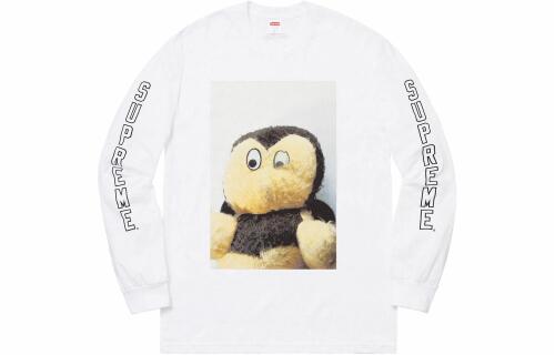 Supreme FW18 Mike Kelley AhhYouth LS Tee White T