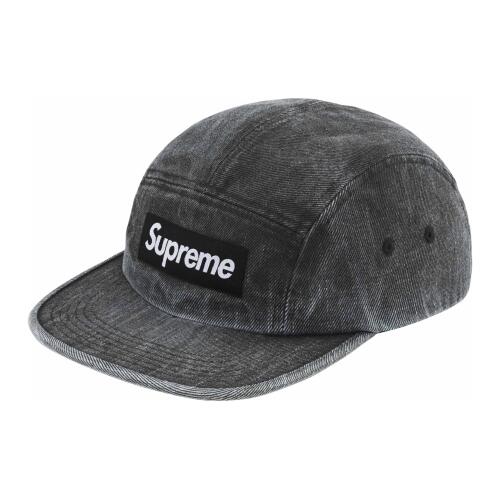 Supreme SS24 WEEK 18 COATED DENIM CAMP CAP