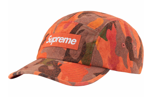 Supreme SS24 WEEK 4 WASHED CANVAS CAMP CAP