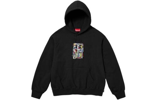 Supreme FW23 WEEK7 NEIL BLENDER MOSAIC HOODED SWEATSHIRT