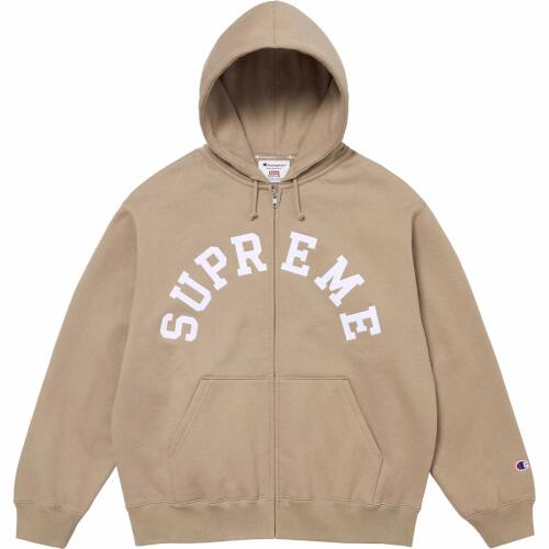 Supreme x Champion SS24 WEEK12 ZIP UP HOODED SWEATSHIRT