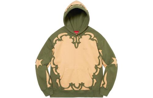 Supreme SS23 Week12 WESTERN CUT OUT HOODED SWEATSHIRT
